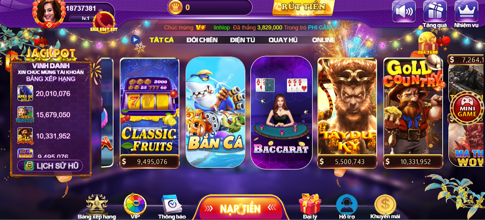 Giới thiệu về game Bắn Cá 68 Game Bài